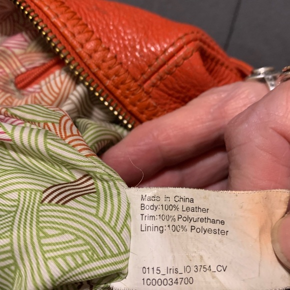 The Sak Orange Crossbody Bag with Adjustable Strap - Picture 9 of 10